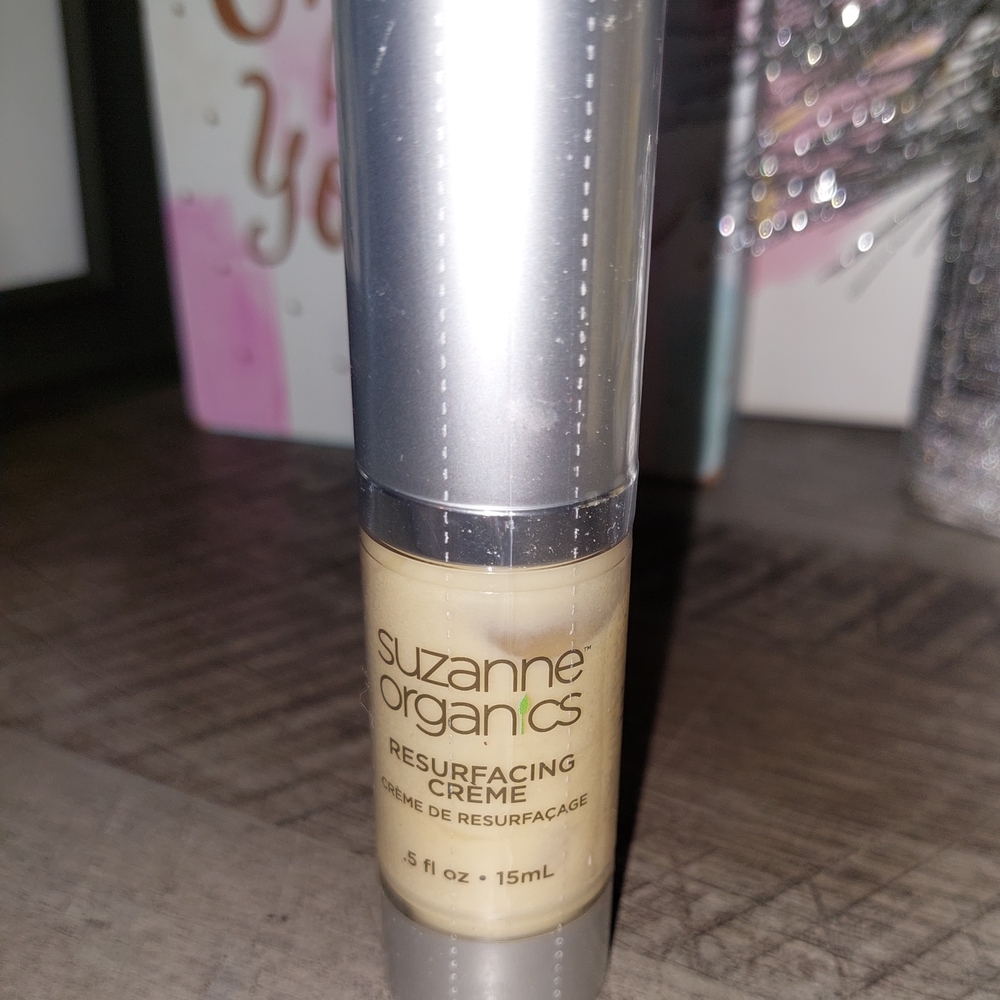 SUZANNE ORGANICS Resurfacing Creme .5 FL OZ ~ FULL SIZE